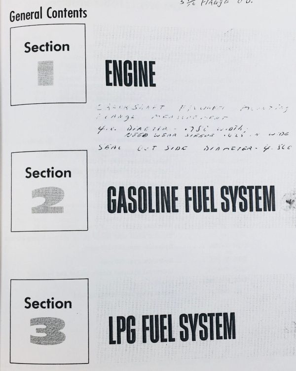 International 3600A Gas Tractor Backhoe Service Manual Repair Shop Set C-263 - Image 3