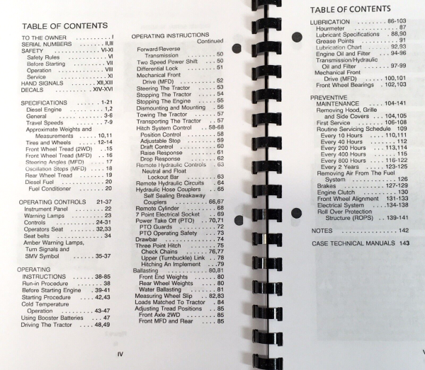 Case IH 385 Tractor Parts Catalog Operators Manual Owners Set Catalog 1807-After - Image 7