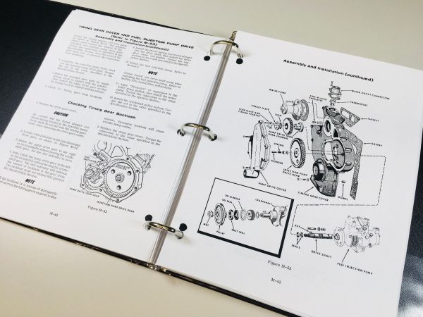 Case 530 Draft-O-Matic Tractor Service Manual Technical Shop Book Overhaul - Image 6