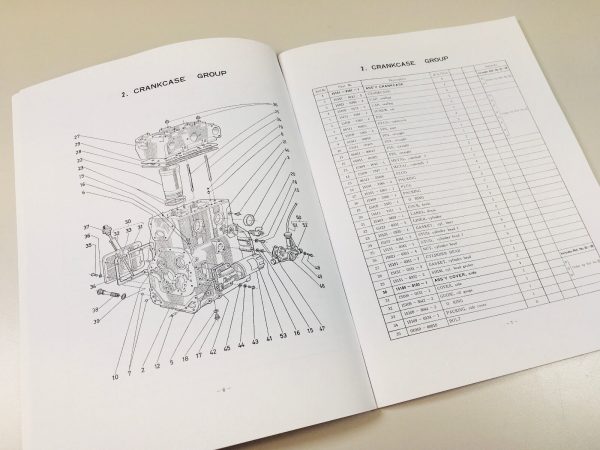 Kubota L260P Tractor Parts Assembly Manual Catalog Exploded Views Numbers - Image 3