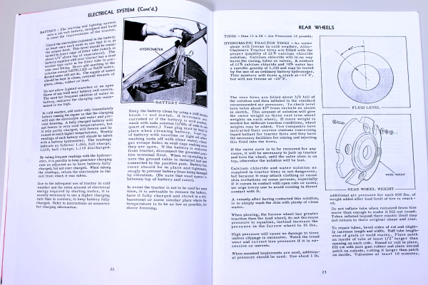 Allis Chalmers Wd Tractor Operators Owners Parts Assembly Catalog Manual Set AC - Image 7