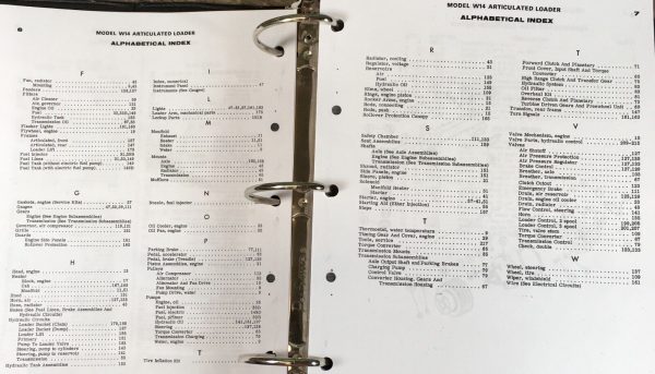 Case W14 Wheel Loader Service Manual Parts Catalog Shop Set SN Prior to 9119672 - Image 5