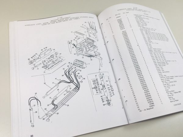 Sperry New Holland L445 Utility Loader Skid Steer Service Parts Catalog Manual - Image 6