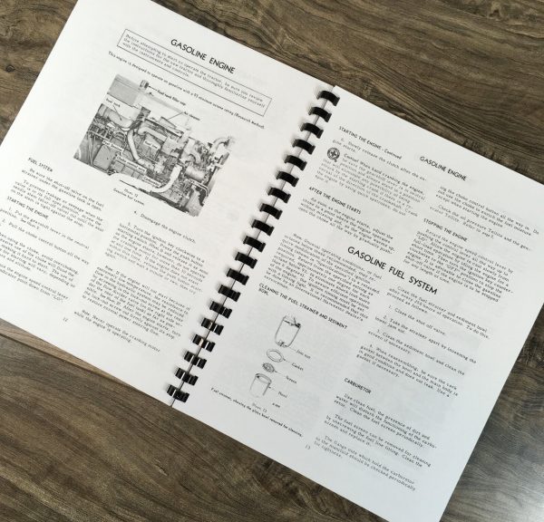 Farmall International 606 Gas Tractor Parts Operators Manual Set C-221 Book Ih - Image 8
