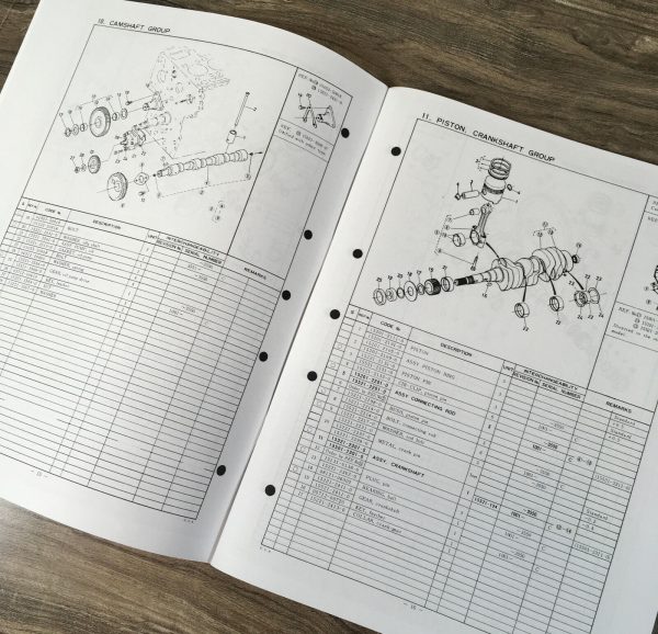 Kubota L295F-P L295Dt-P Tractor Parts Manual Catalog Book Assembly Schematics - Image 6