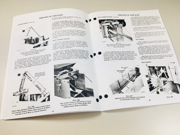 International 37 47 Baler Operators Owners Manual Twine Wire Service Timing More - Image 5