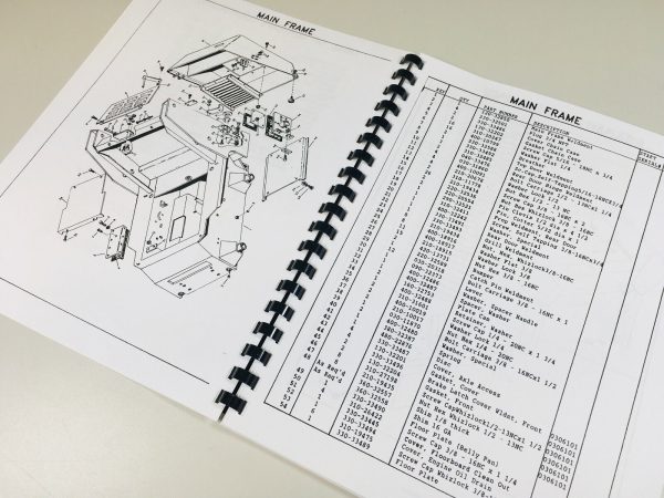 Mustang 930A Skidsteer Loader Parts Manual Catalog Exploded Views Numbers - Image 4