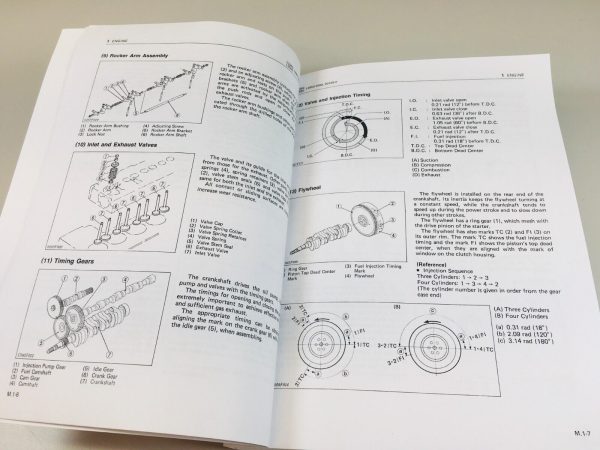 Kubota L2550DT Tractor Service Manual Parts Catalog Repair Shop Workshop Book KB - Image 9