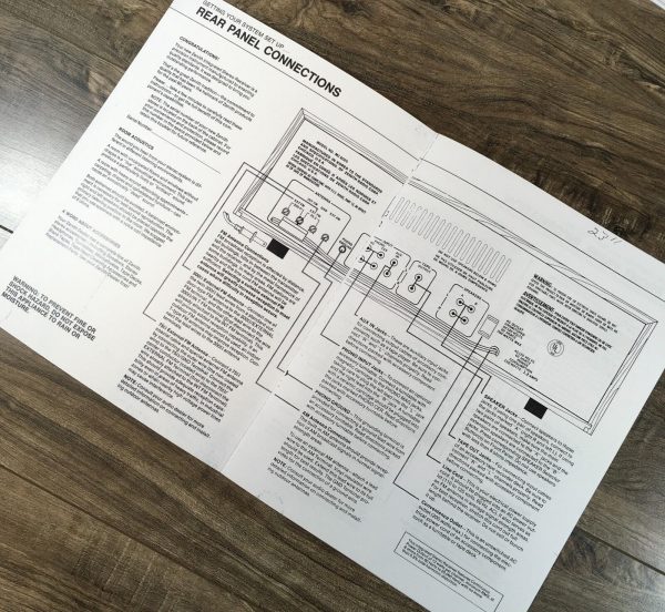 Zenith MC6020 Integrated Stereo Receiver Parts Manual Catalog Assembly - Image 2