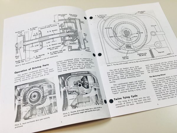 Case 46 Baler Tying Mechanism Technical Service Manual - Image 4