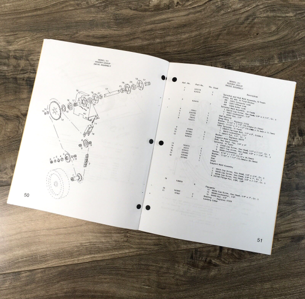 New Holland 311 Baler Parts Manual Catalog Book Assembly Schematic Exploded View - Image 6