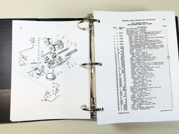 Case 850 Crawler Dozer Loader Service Manual Set Parts Catalog S/N After 7073469 - Image 6