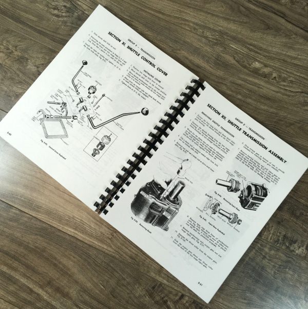 Case 302 302B Diesel Utility, High Crop Tractors Service Manual Repair Shop Book - Image 7