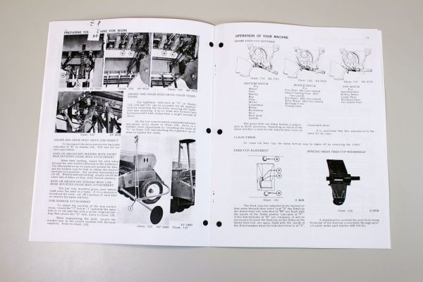 International 510 Grain Drill Planter Owners Operators Manual Settings Chart - Image 4