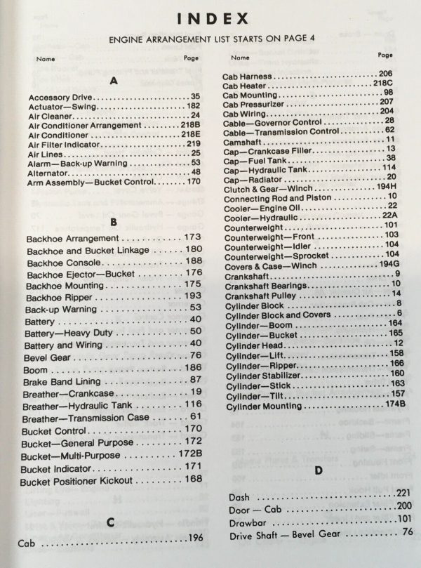 Parts Manual For Caterpillar 931B Track Loader Powered By 3204 Engine 29Y1-99999 - Image 2