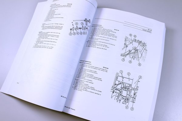 Massey Ferguson 231 Tractor Service Operators Parts Manual Catalog Overhaul Set - Image 3