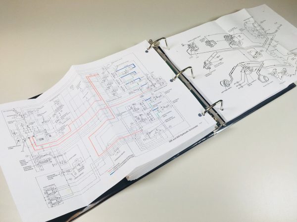 Case 888 Crawler Excavator Service Repair Manual Technical Shop Book Overhaul - Image 9