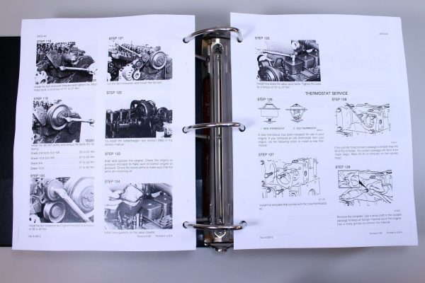 Case 1150E 1155E Crawler Dozer Loader Service Technical Manual Repair In Binder - Image 7