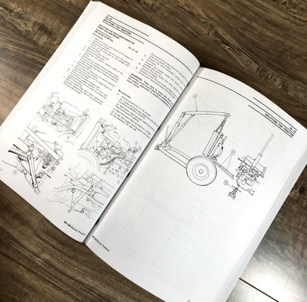 Massey Ferguson MF 200 Series MF 270 283 Tractor Service Manual Repair Workshop - Image 10