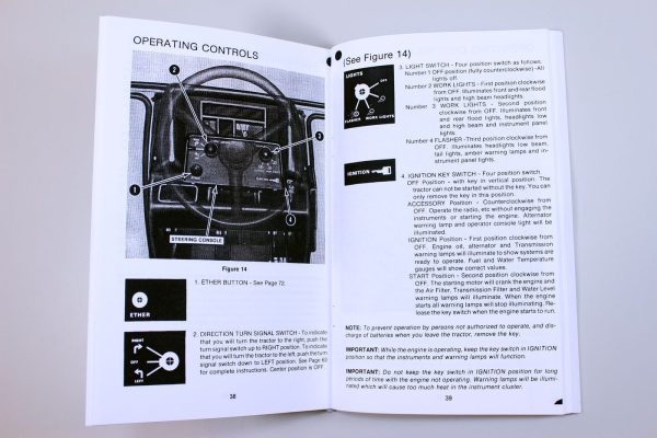 J I Case 2290 Tractor Operators Owners Manual Book Maintenance - Image 7