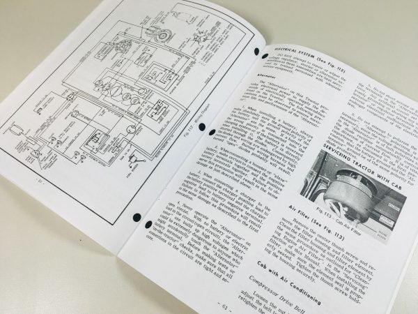 Massey Ferguson Mf 1150 Tractor Operators Owners Manual Maintenance Adjustments - Image 7