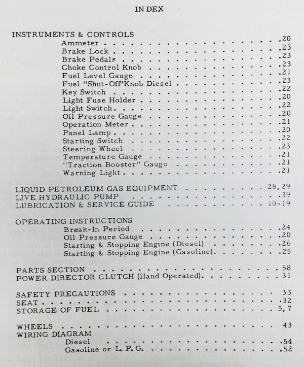 Allis Chalmers D17 Series Iv Tractor Owners Operators Manual D-17 Series 4 Four - Image 4