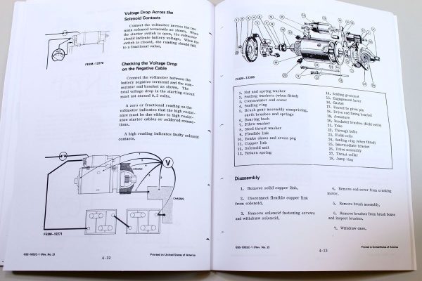 International 1086 1486 Tractor Service Repair Shop Manual Ih Technical 730+Pg - Image 12