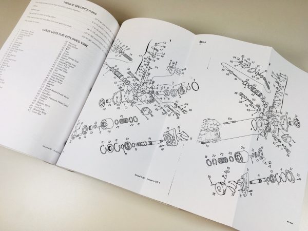 Case 1840 Uni-Loader Skid Steer Service Repair Schematics Manual Shop Book - Image 7