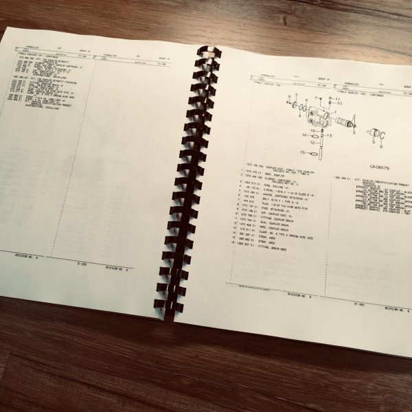 Farmall International 5088 5288 5488 Tractor Parts Manual Set Catalog Book - Image 3