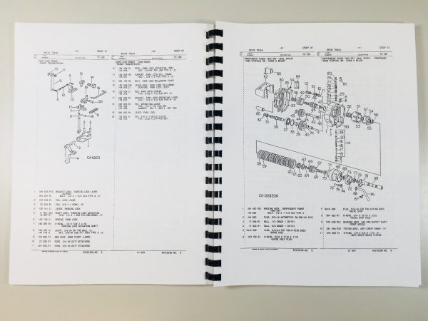 International 3388 3588 3788 Tractor Service Parts Operators Manual Engine Set - Image 9