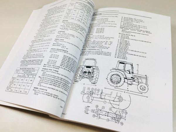 Massey Ferguson Mf698 698 Tractor Service Repair Manual Workshop Shop Factory - Image 3