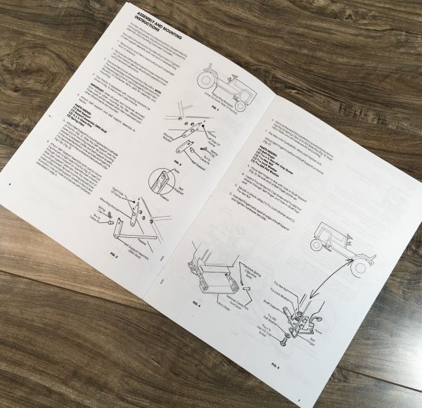 New Holland 26" Rotary Tiller Attachment 36872 & 95-2531-2 Operators Manual - Image 3