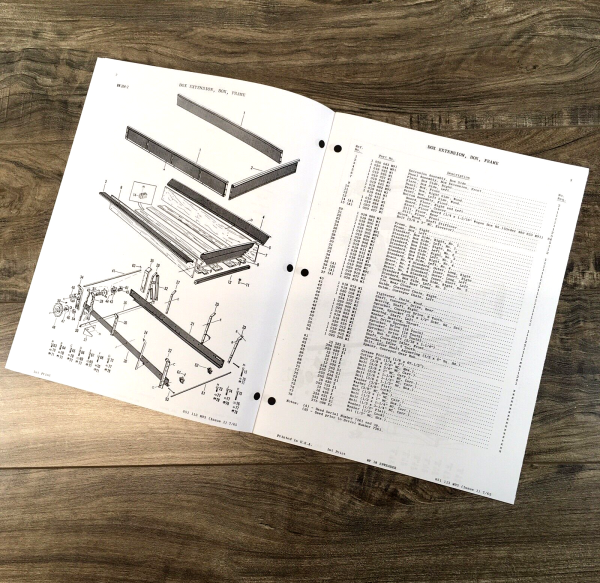 Massey Ferguson 18 Spreader Parts Manual Catalog Book Assembly Schematics - Image 3