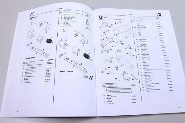 Kohler K321 14Hp Engine Specs 6006-60364 Parts Catalog Manual #Tp-691-A - Image 3