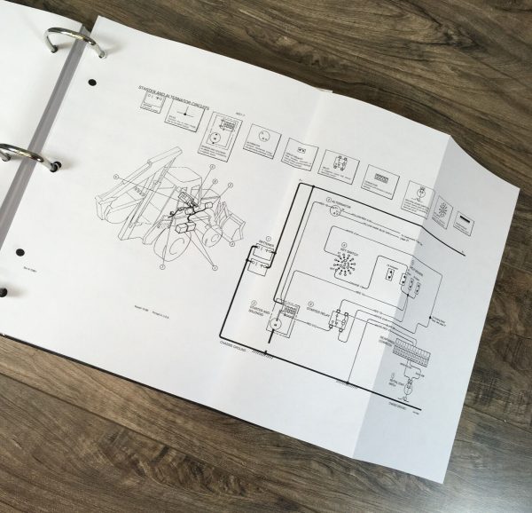 Case 780D Tractor Loader Backhoe Service Technical Manual Repair Shop In Binder - Image 12