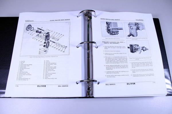 Oliver 77 Super 77 Tractor Service Repair Manual Parts Catalog Workshop Book - Image 8