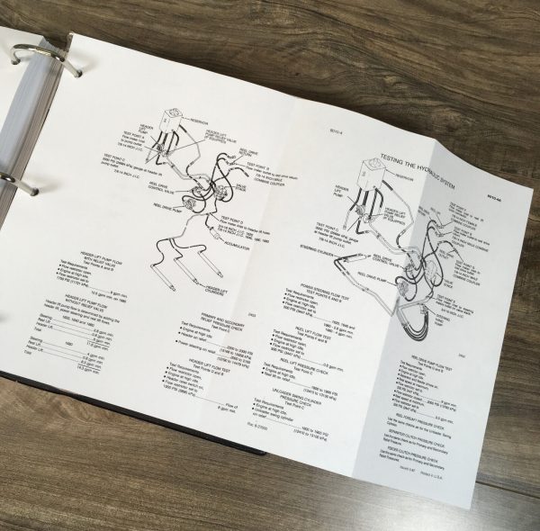 Case Ih 1660 Axial-Flow Combine Service Manual Operators Owners Repair Shop Set - Image 12