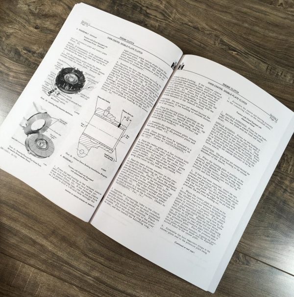International TD-24 241 Series Crawler Tractor Service Manual Set Repair Book - Image 5