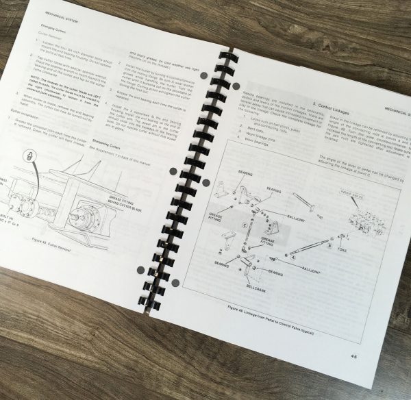 Case Drott 40 Blc Feller Buncher Service Manual Repair Shop Technical Workshop - Image 10