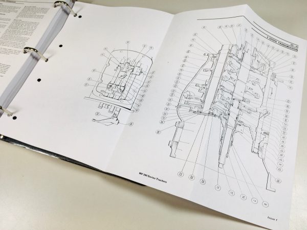 Massey Ferguson 20B 20D 30E 50E Tractor Loader Backhoe Industrial Service Manual - Image 9