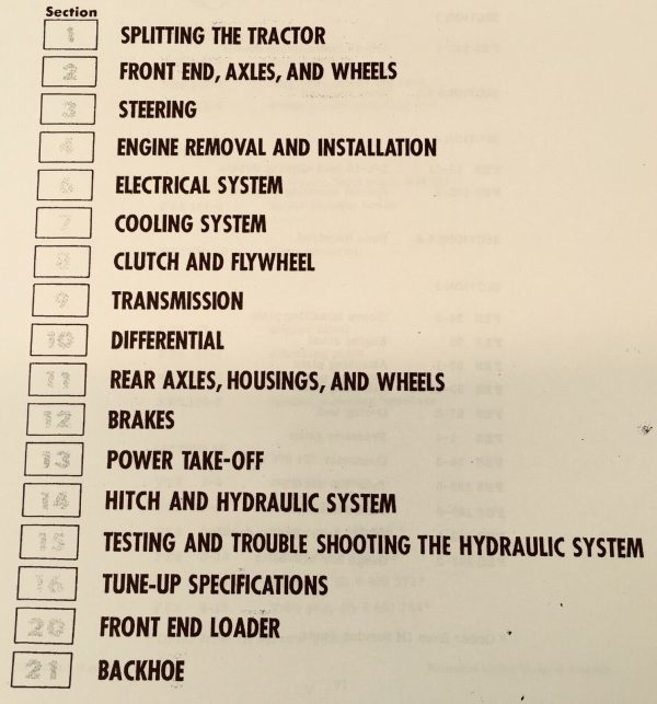 International 3400A 3500A Gas Tractor Service Manual Set Shop Book Workshop - Image 2