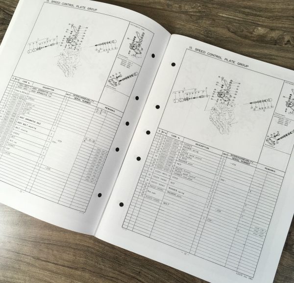 Kubota L245H High Clearance Tractor Parts Manual Catalog Assembly Schematics - Image 6