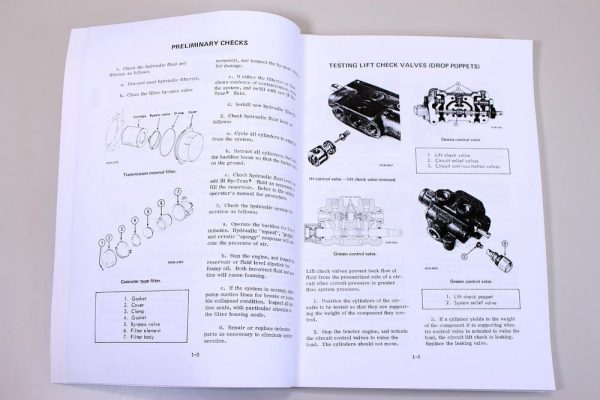 International 3600 Ser.A Loader Backhoe Tractor Hydraulic Testing Service Manual - Image 3