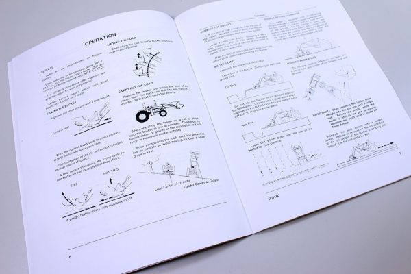 Farmhand F358-B Loader Operators Manual Instructions Parts List Catalog Tractor - Image 3