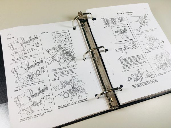 Case 880B Crawler Excavator Service Technical Manual Repair Shop In Binder Hoe - Image 8