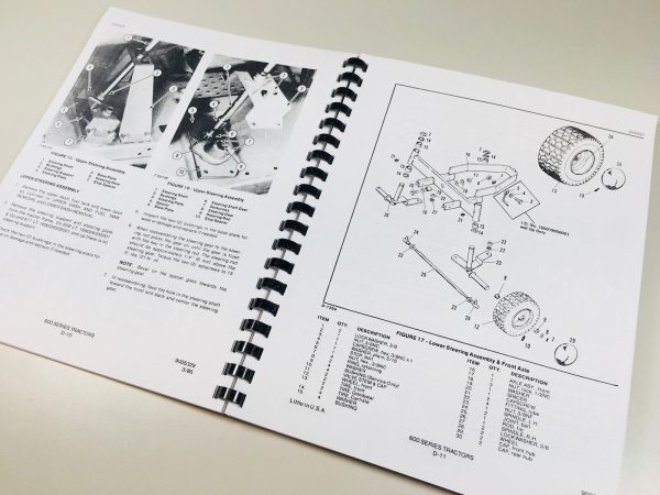 Allis Chalmers 600 Series Tractor Lawn Mower Garden Service Repair Manual - Image 6