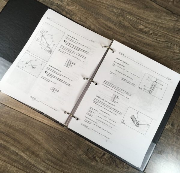 Yanmar 276 276D Tractors Service Manual Repair Shop Technical Workshop Overhaul - Image 6