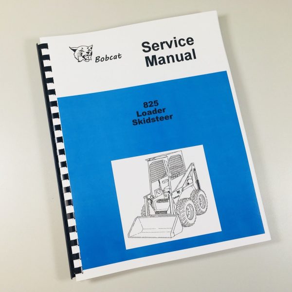 Bobcat 825 Skidsteer Loader Service Repair Manual Shop Book Workshop Overhaul - Image 9