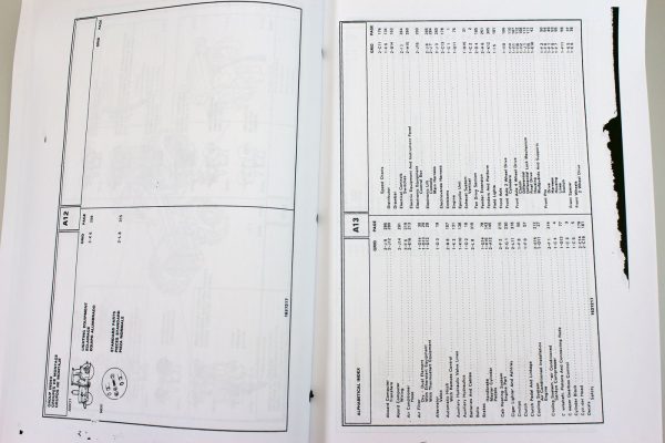 Massey Ferguson Mf 3140 Tractor Parts Catalog Manual Book Exploded Views Numbers - Image 3