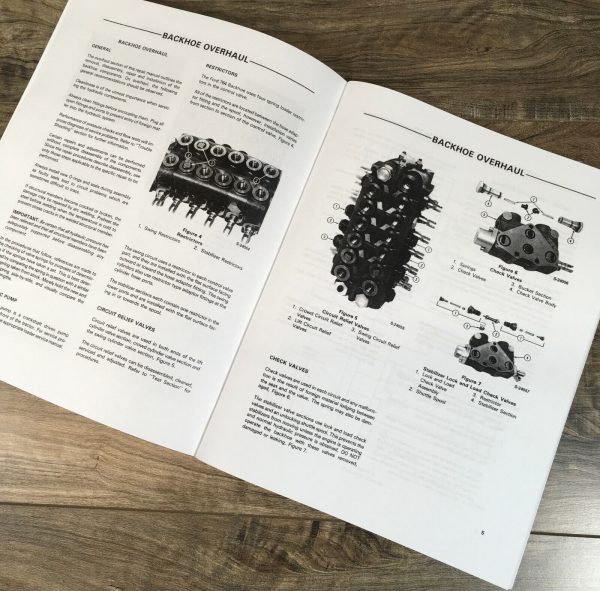 Ford Series 764 Backhoe Service Manual Repair Shop Technical Book Workshop - Image 6